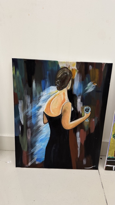 Yasir Rizvi art reel on Instagram