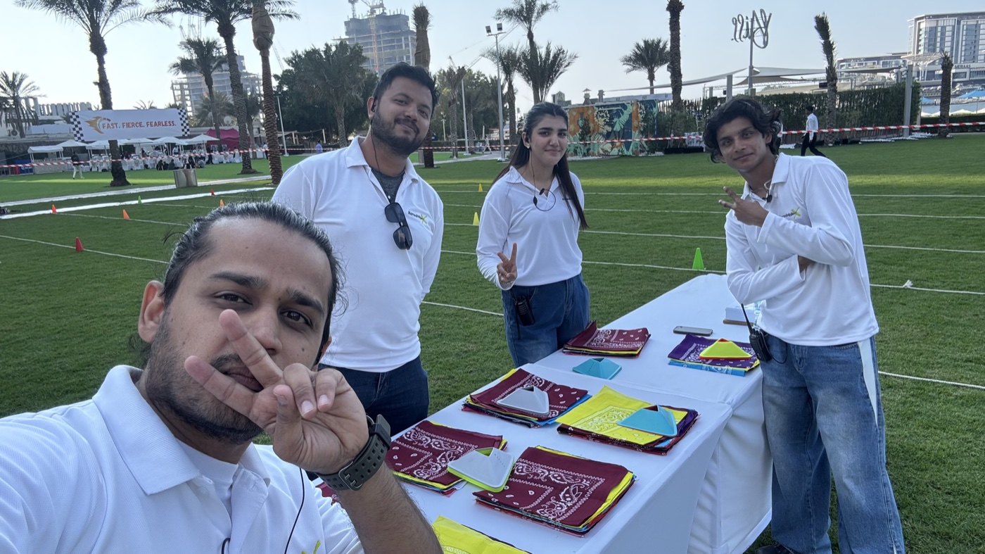 Yasir Rizvi at a leadership conference